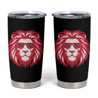 Trinidad and Tobago Lion Tumbler Cup Vintage Caribbean Pride