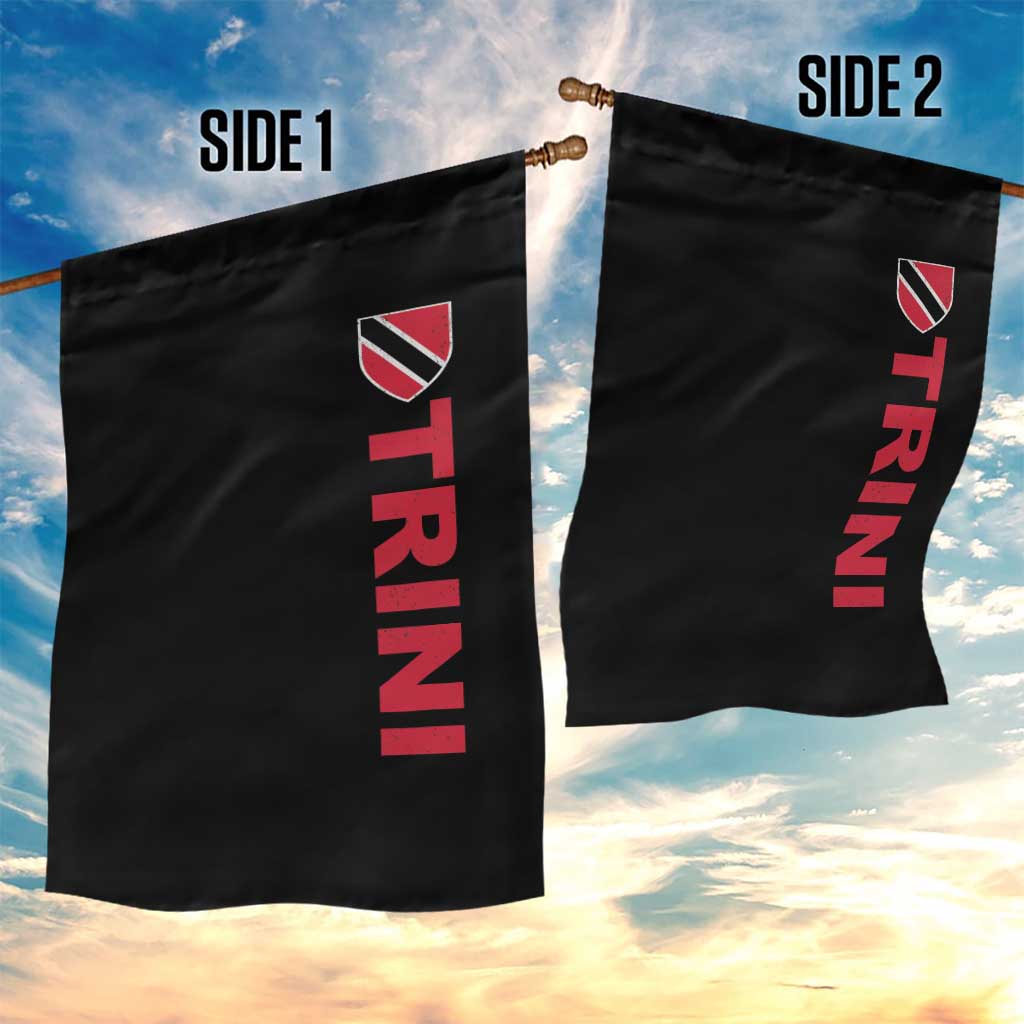 Vintage Trini Garden Flag Trinidad and Tobago Flag Minimalist Patriotic Caribbean Pride