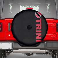 Vintage Trini Spare Tire Cover Trinidad and Tobago Flag Minimalist Patriotic Caribbean Pride