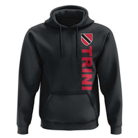 Vintage Trini Hoodie Trinidad and Tobago Flag Minimalist Patriotic Caribbean Pride