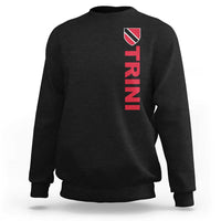 Vintage Trini Sweatshirt Trinidad and Tobago Flag Minimalist Patriotic Caribbean Pride