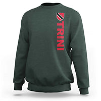 Vintage Trini Sweatshirt Trinidad and Tobago Flag Minimalist Patriotic Caribbean Pride