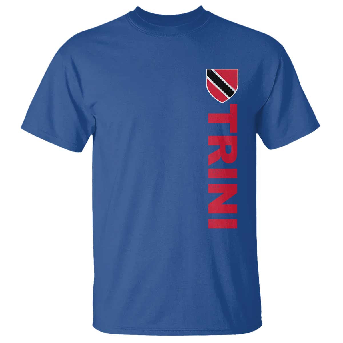 Vintage Trini T Shirt Trinidad and Tobago Flag Minimalist Patriotic Caribbean Pride