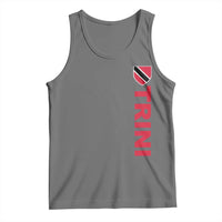 Vintage Trini Tank Top Trinidad and Tobago Flag Minimalist Patriotic Caribbean Pride