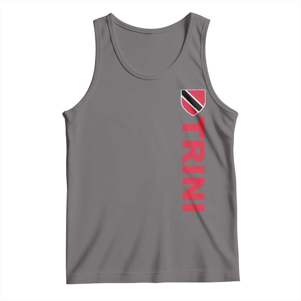 Vintage Trini Tank Top Trinidad and Tobago Flag Minimalist Patriotic Caribbean Pride