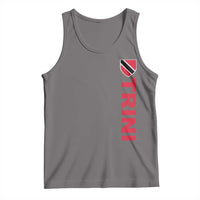 Vintage Trini Tank Top Trinidad and Tobago Flag Minimalist Patriotic Caribbean Pride
