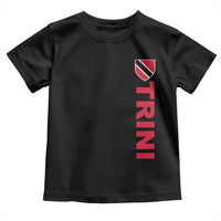 Vintage Trini Toddler T Shirt Trinidad and Tobago Flag Minimalist Patriotic Caribbean Pride