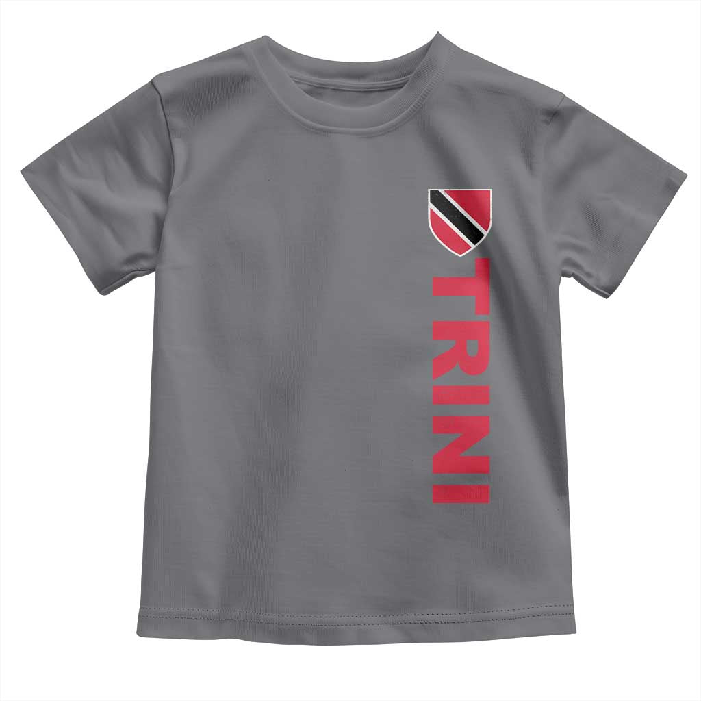 Vintage Trini Toddler T Shirt Trinidad and Tobago Flag Minimalist Patriotic Caribbean Pride
