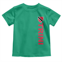 Vintage Trini Toddler T Shirt Trinidad and Tobago Flag Minimalist Patriotic Caribbean Pride