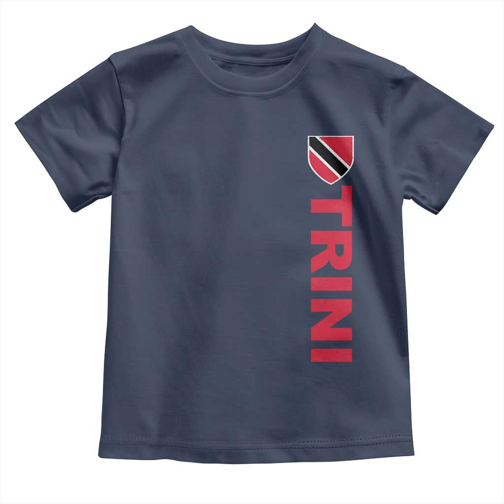 Vintage Trini Toddler T Shirt Trinidad and Tobago Flag Minimalist Patriotic Caribbean Pride