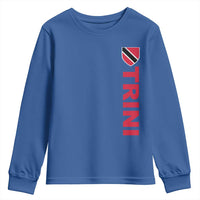 Vintage Trini Youth Sweatshirt Trinidad and Tobago Flag Minimalist Patriotic Caribbean Pride
