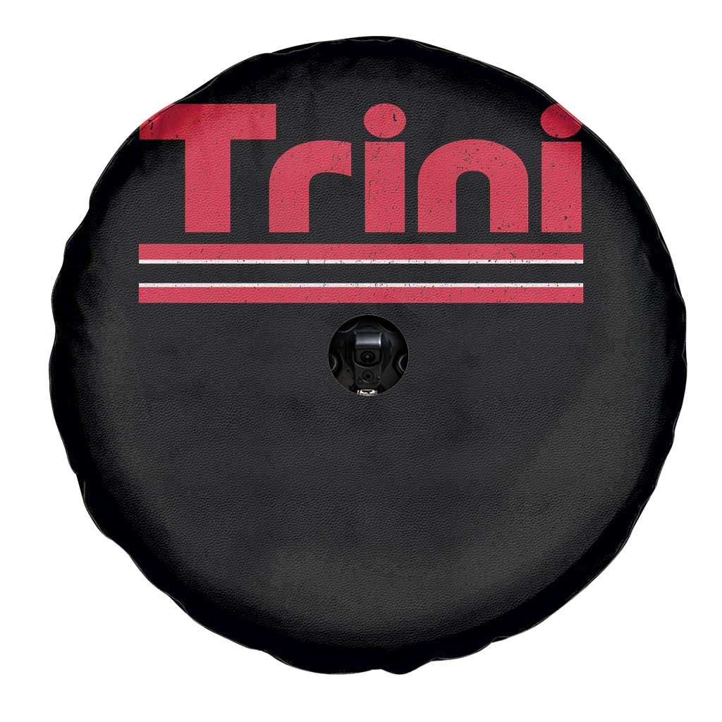 Retro Trini Spare Tire Cover Trinidad and Tobago Flag Caribbean Pride Heritage Gift
