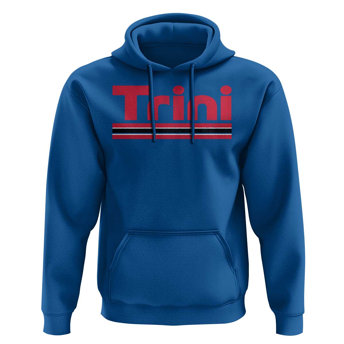Retro Trini Hoodie Trinidad and Tobago Flag Caribbean Pride Heritage Gift
