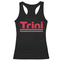 Retro Trini Racerback Tank Top Trinidad and Tobago Flag Caribbean Pride Heritage Gift
