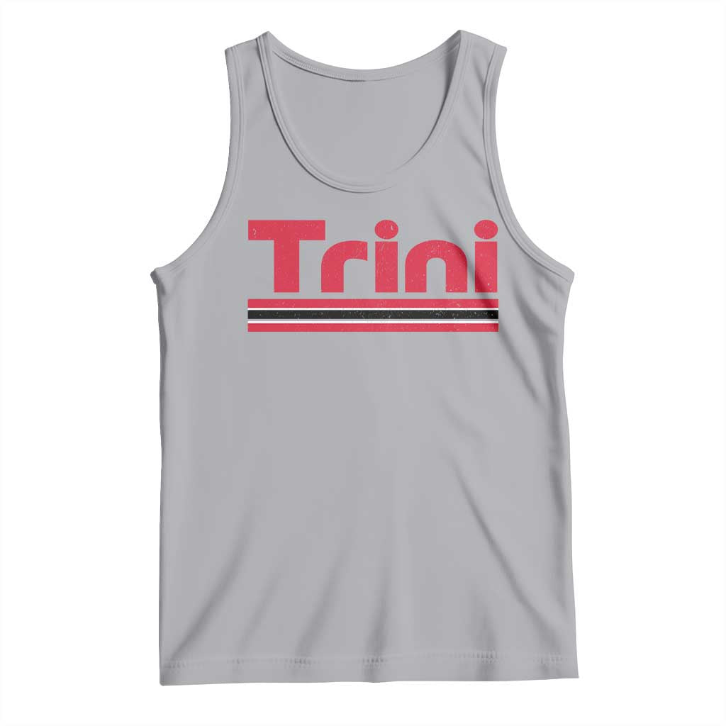 Retro Trini Tank Top Trinidad and Tobago Flag Caribbean Pride Heritage Gift