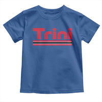 Retro Trini Toddler T Shirt Trinidad and Tobago Flag Caribbean Pride Heritage Gift