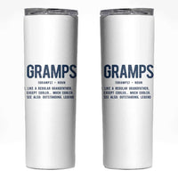 Grandpa Gift For Gramps Skinny Tumbler Fathers Day Birthday Gift Idea