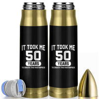 50th Birthday Bullet Tumbler To Create This Masterpiece 50 Year Old Gift