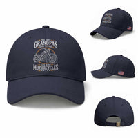 Biker Grandpa Best Grandpas Have Tattoos and Ride Motorcycles Baseball Cap