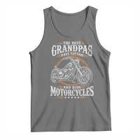 Biker Grandpa Best Grandpas Have Tattoos and Ride Motorcycles Tank Top