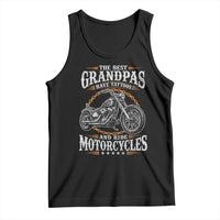 Biker Grandpa Best Grandpas Have Tattoos and Ride Motorcycles Tank Top