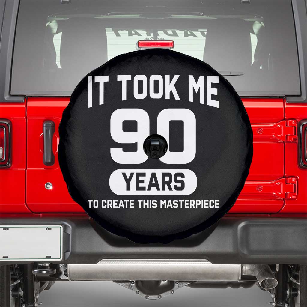 90th Birthday Spare Tire Cover To Create This Masterpiece 90 Year Old Gift