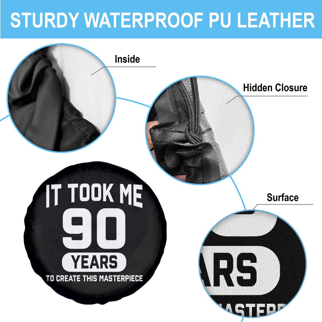 90th Birthday Spare Tire Cover To Create This Masterpiece 90 Year Old Gift