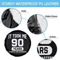 90th Birthday Spare Tire Cover To Create This Masterpiece 90 Year Old Gift