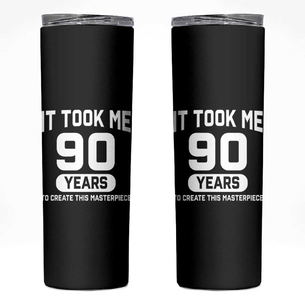 90th Birthday Skinny Tumbler To Create This Masterpiece 90 Year Old Gift