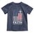 Faith Family Freedom Toddler T Shirt Charlie Kirk Patriotic Christian Vintage USA Flag - Wonder Print Shop