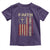 Faith Family Freedom Toddler T Shirt Patriotic Christian Vintage USA Flag - Wonder Print Shop