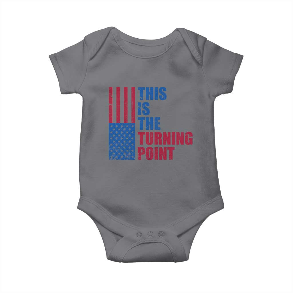 This is The Turning Point Baby Onesie USA Flag Patriotic Freedom Conservative - Wonder Print Shop