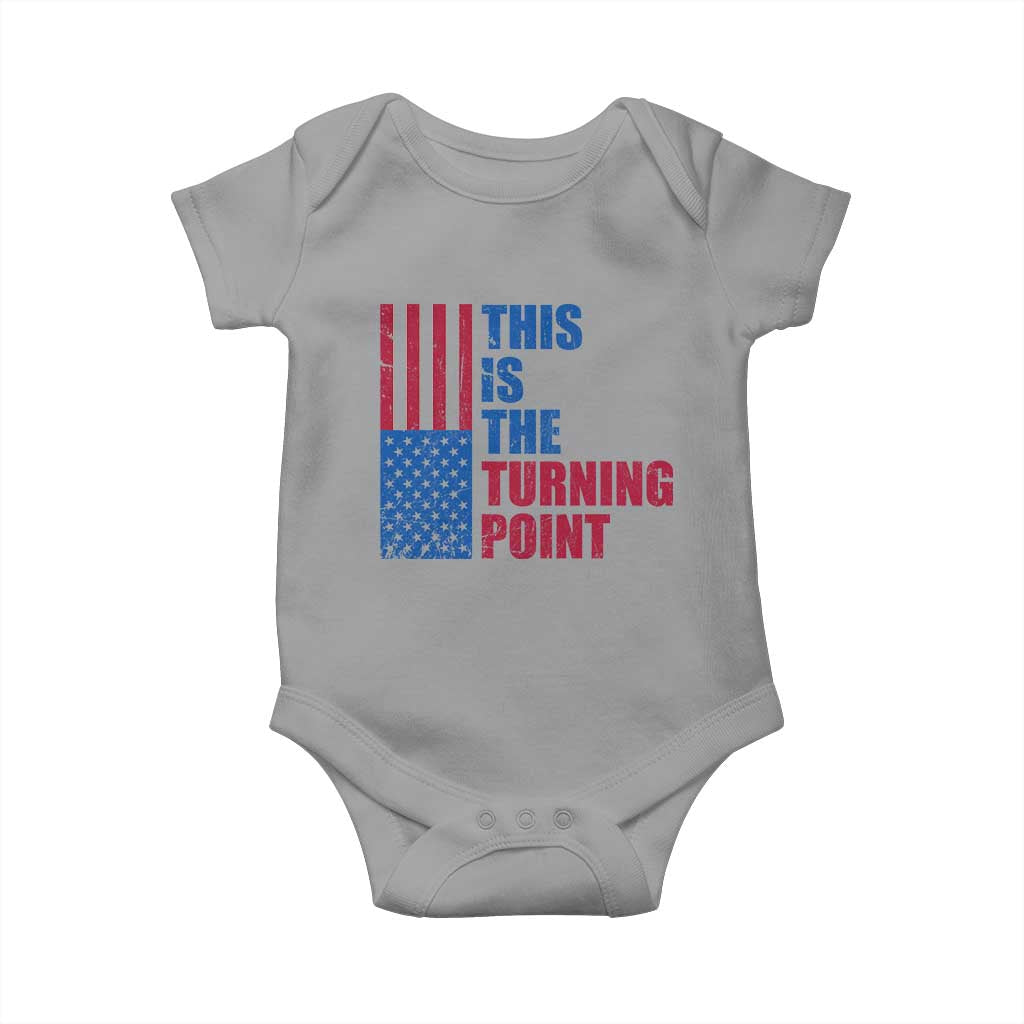This is The Turning Point Baby Onesie USA Flag Patriotic Freedom Conservative - Wonder Print Shop