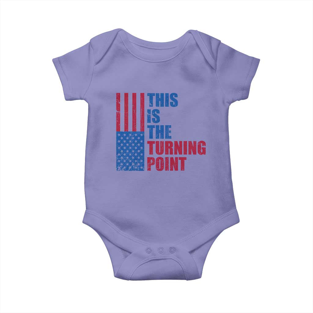 This is The Turning Point Baby Onesie USA Flag Patriotic Freedom Conservative - Wonder Print Shop