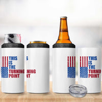 This is The Turning Point 4 in 1 Can Cooler Tumbler USA Flag Patriotic Freedom Conservative - Wonder Print Shop