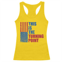 This is The Turning Point Racerback Tank Top USA Flag Patriotic Freedom Conservative - Wonder Print Shop
