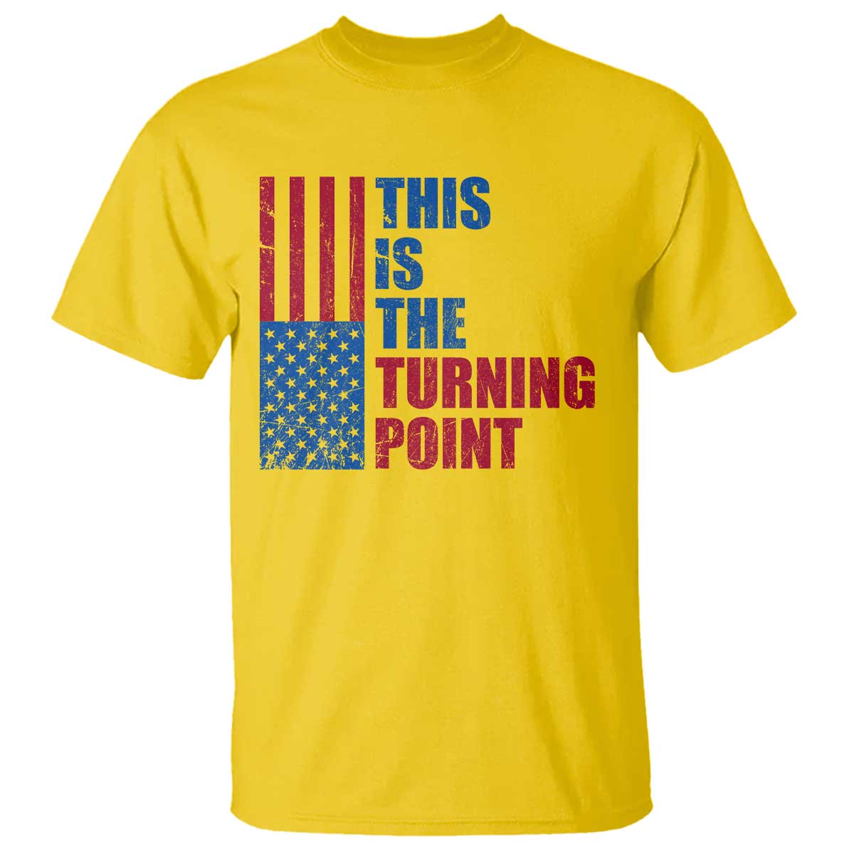 This is The Turning Point T Shirt USA Flag Patriotic Freedom Conservative - Wonder Print Shop