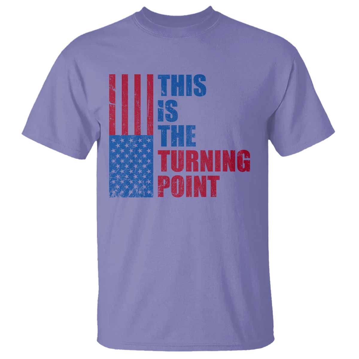 This is The Turning Point T Shirt USA Flag Patriotic Freedom Conservative - Wonder Print Shop