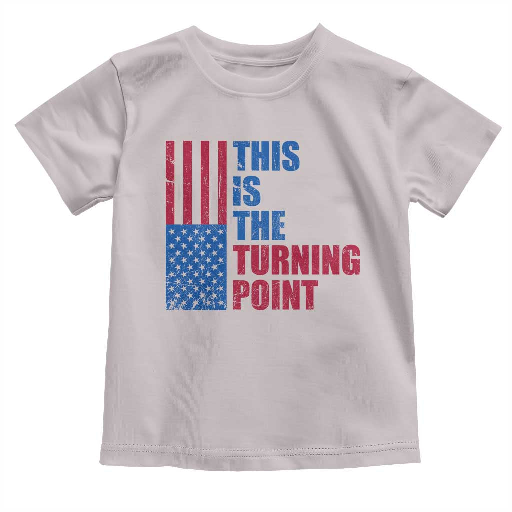 This is The Turning Point Toddler T Shirt USA Flag Patriotic Freedom Conservative - Wonder Print Shop