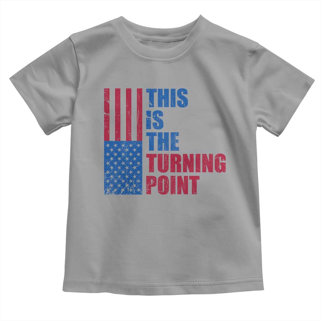 This is The Turning Point Toddler T Shirt USA Flag Patriotic Freedom Conservative - Wonder Print Shop