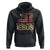 Charlie Kirk Hoodie Its All About Jesus  USA Flag Patriotic Christian - Wonder Print Shop