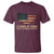 Charlie Kirk T Shirt Great American Patriot USA Flag - Wonder Print Shop