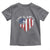 Charlie Kirk Memorial Toddler T Shirt Battle Cry Erika Kirk Christian USA Flag Cross - Wonder Print Shop