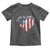 Charlie Kirk Memorial Toddler T Shirt Battle Cry Erika Kirk Christian USA Flag Cross - Wonder Print Shop
