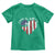 Charlie Kirk Memorial Toddler T Shirt Battle Cry Erika Kirk Christian USA Flag Cross - Wonder Print Shop