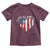 Charlie Kirk Memorial Toddler T Shirt Battle Cry Erika Kirk Christian USA Flag Cross - Wonder Print Shop