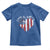Charlie Kirk Memorial Toddler T Shirt Battle Cry Erika Kirk Christian USA Flag Cross - Wonder Print Shop