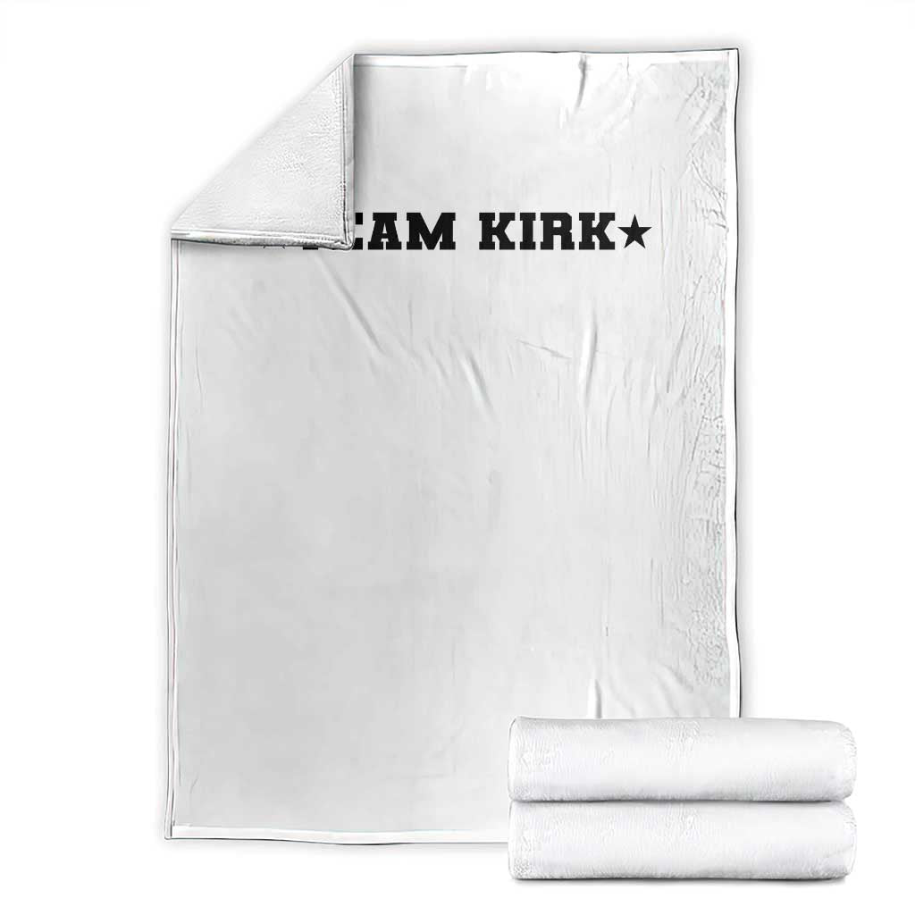 Team Kirk Throw Blanket Last Name Funny Surname Team Kirk Family Reunion - Wonder Print Shop