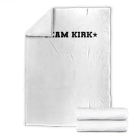 Team Kirk Throw Blanket Last Name Funny Surname Team Kirk Family Reunion - Wonder Print Shop