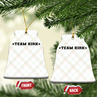 Team Kirk Ceramic Ornament Last Name Funny Surname Team Kirk Family Reunion - Wonder Print Shop
